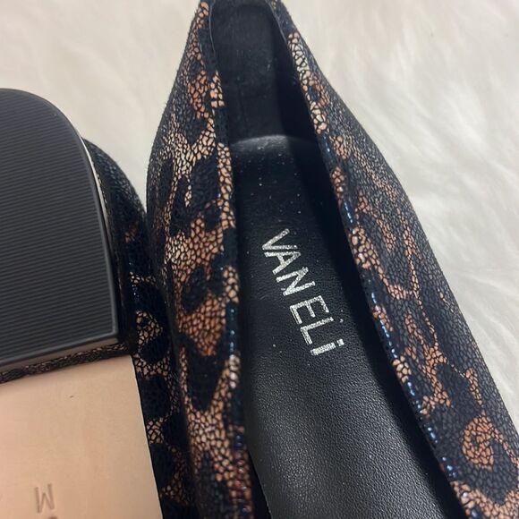 Van Eli Frankie Black Soft Nappa Leather Flats Size 9.5 Bin 12 - Picture 11 of 12